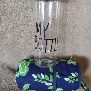 Water Bottle and case